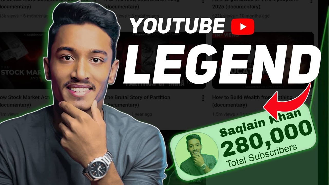 How Saqlain Khan Dominate YouTube In 2026 : The SECRET of YouTube 🤯