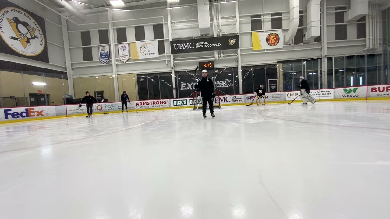 Coach Cale Morris Goalie Session - Luciano Pascolini, Kaleb McCabe, Max Dragisic - 3/13/2026