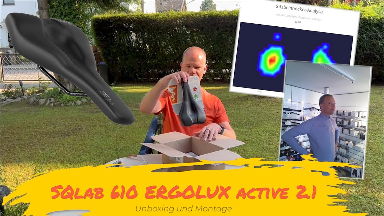 Fahrradsattel - Schmerzen = SQlab?  - Unboxing
