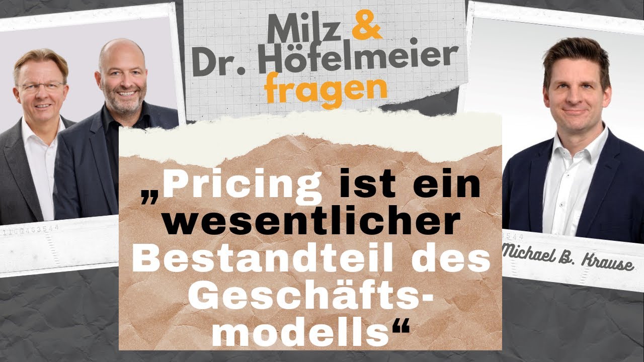 Preisstrategie | Pricing B2B: Preis geh&ouml;rt zum Gesch&auml;ftsmodell