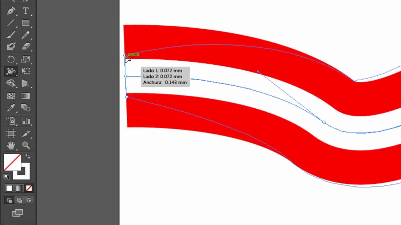 Adobe Illustrator CS6 - Cintas Patrias (Fiestas Patrias)