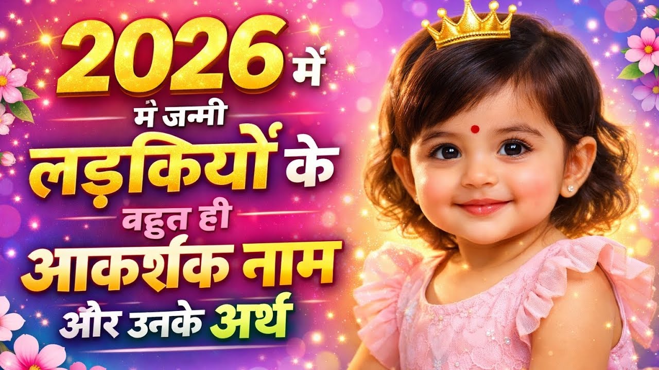 2026 मे जन्मी लड़कियों के आकर्षक नाम | Baby Girl Name | unique baby girl name | Girl Name 2026 