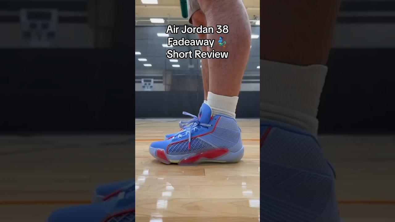 Air Jordan 38 &ldquo;Fadeaway&rdquo; On Feet & In Hand Looks - Short Review Part 1/3 #shorts #jordans #shoes