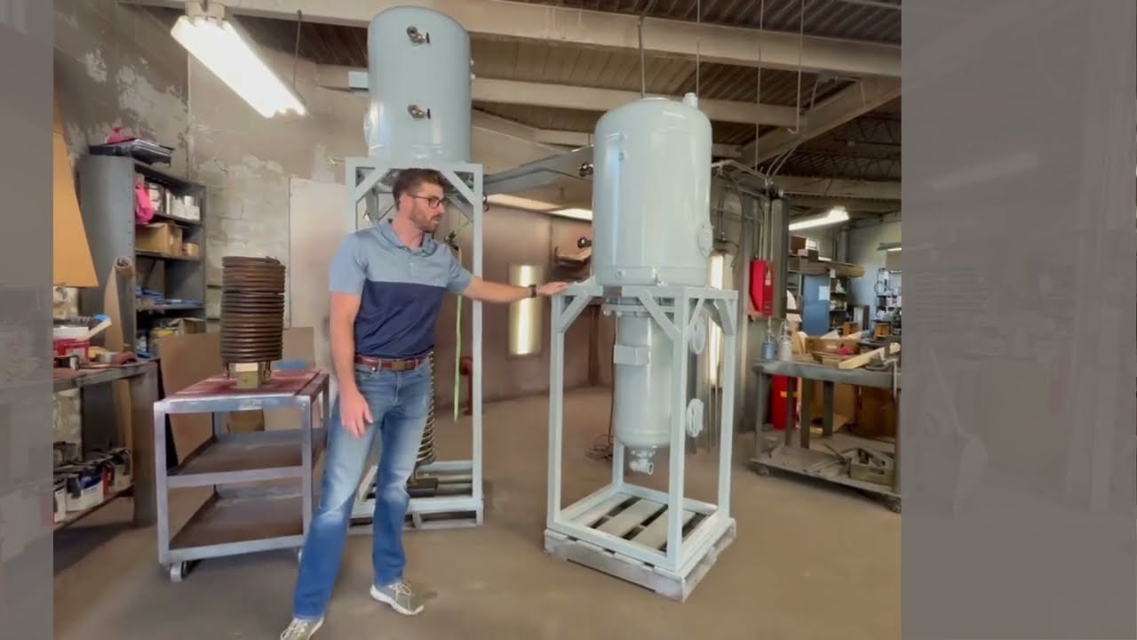 Boiler Blowdown Heat Recovery System- Industry Leading Vertical Designs