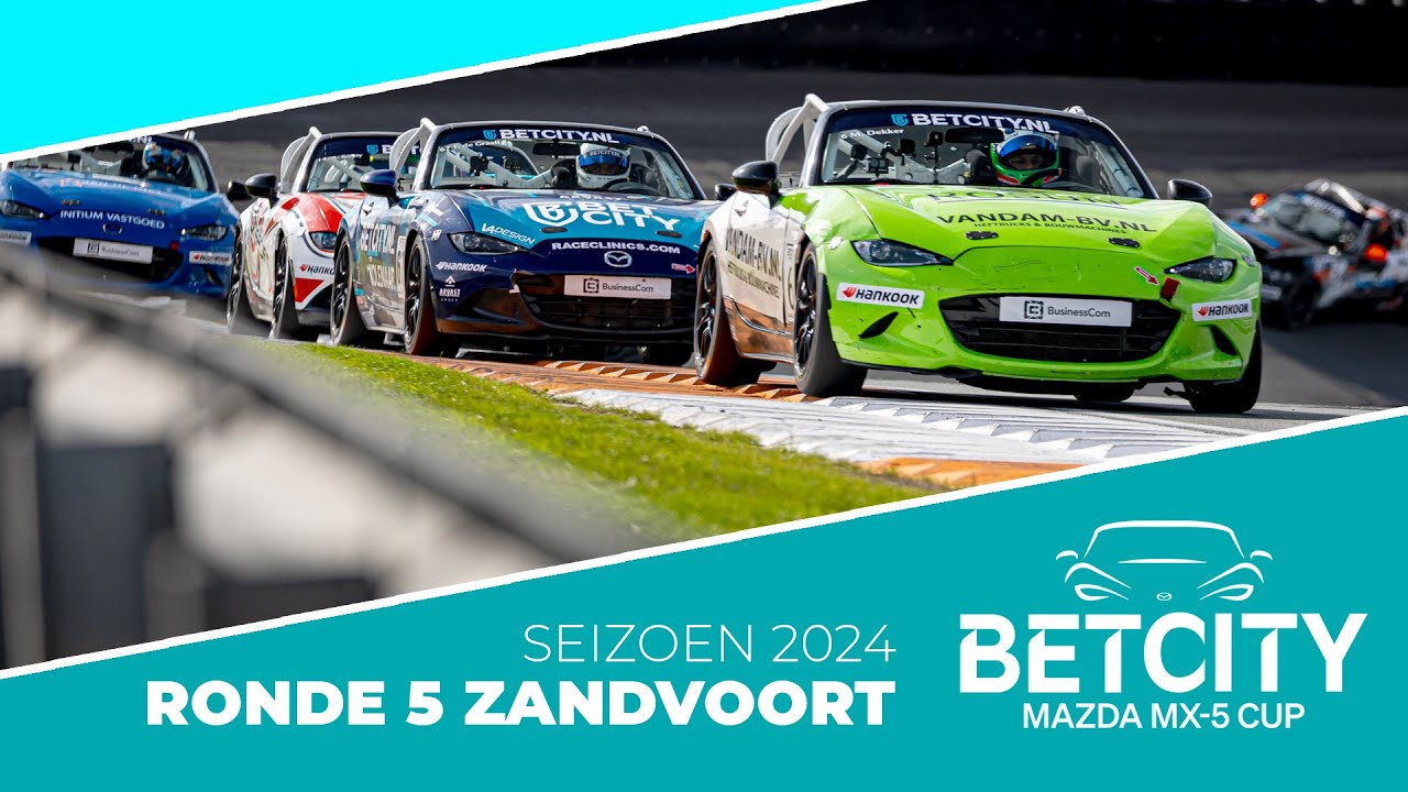 Mazda MX5 Cup - Seizoen 2024 - Ronde 5 Zandvoort