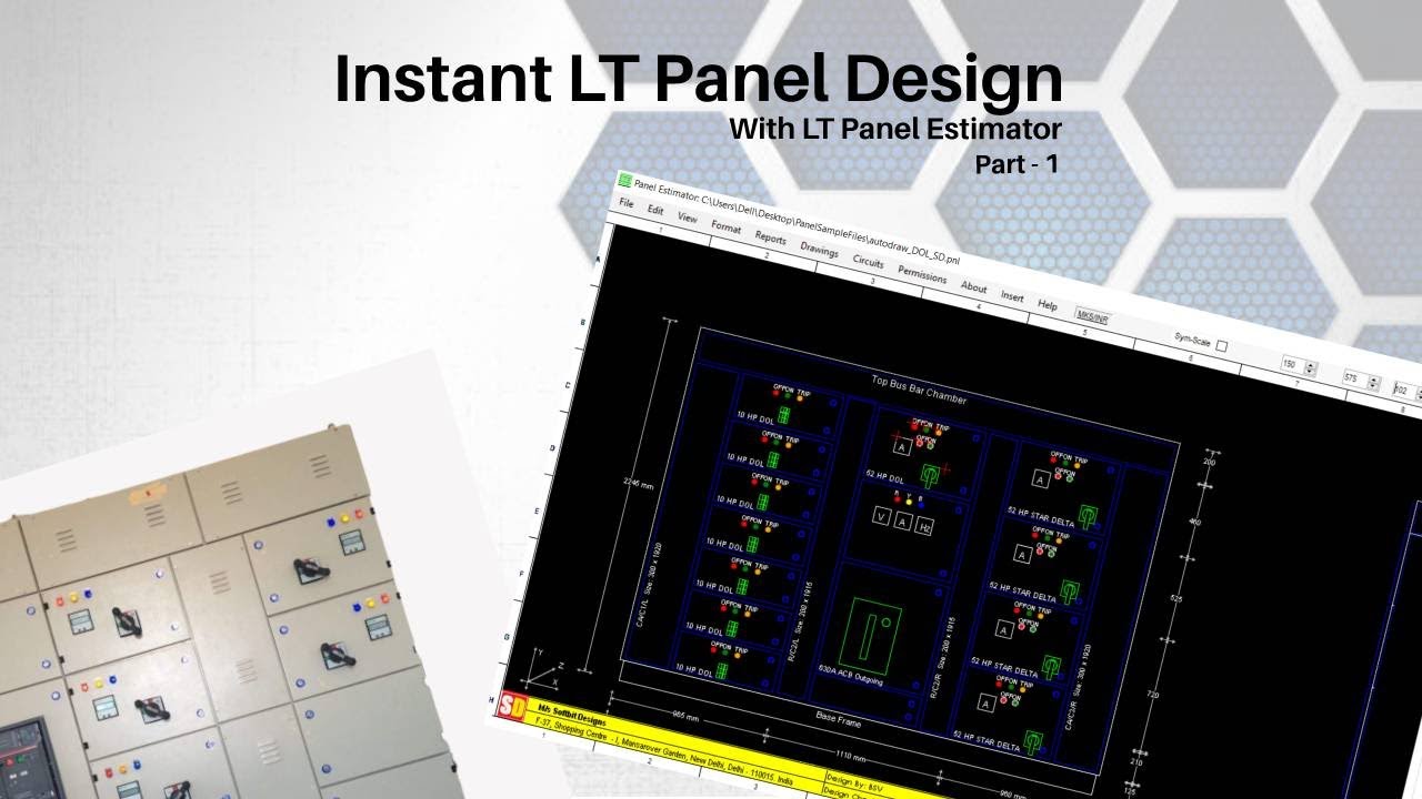 How To Design Electrical Panel Board - Panel Design Part - 1