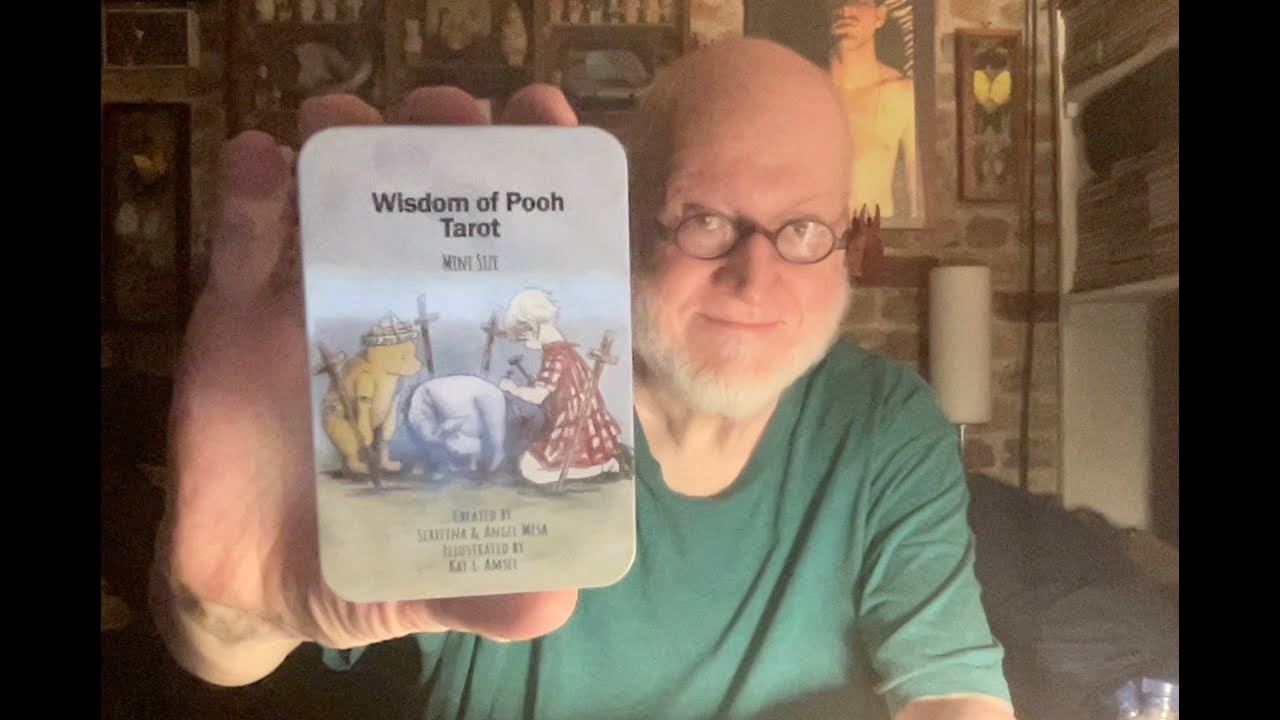Wisdom Of Pooh Tarot mini size in a tin