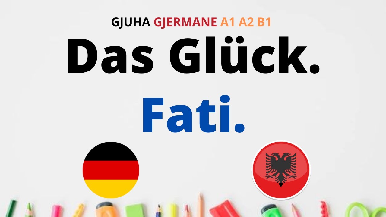 Gjuha Gjermane me Perkthim Shqip A1 A2 B1 30 Minuta