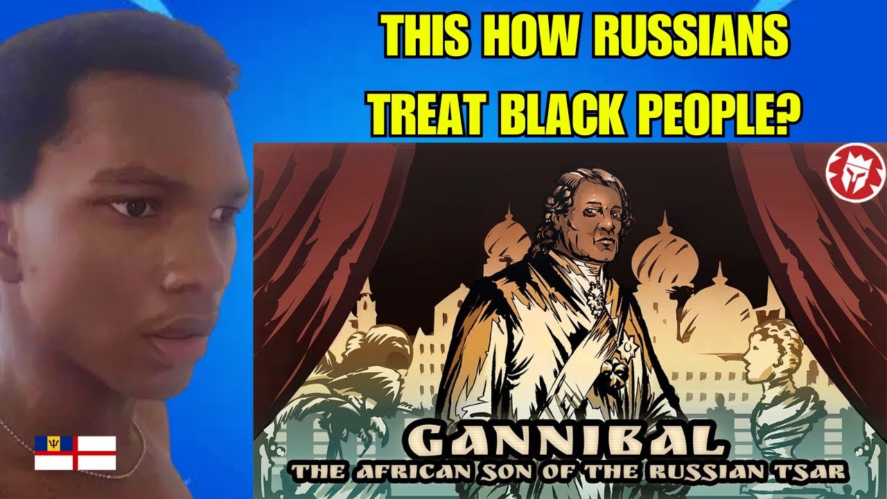 Caribbean british react Gannibal African Son of Peter the Great of Russia reaction kings and general