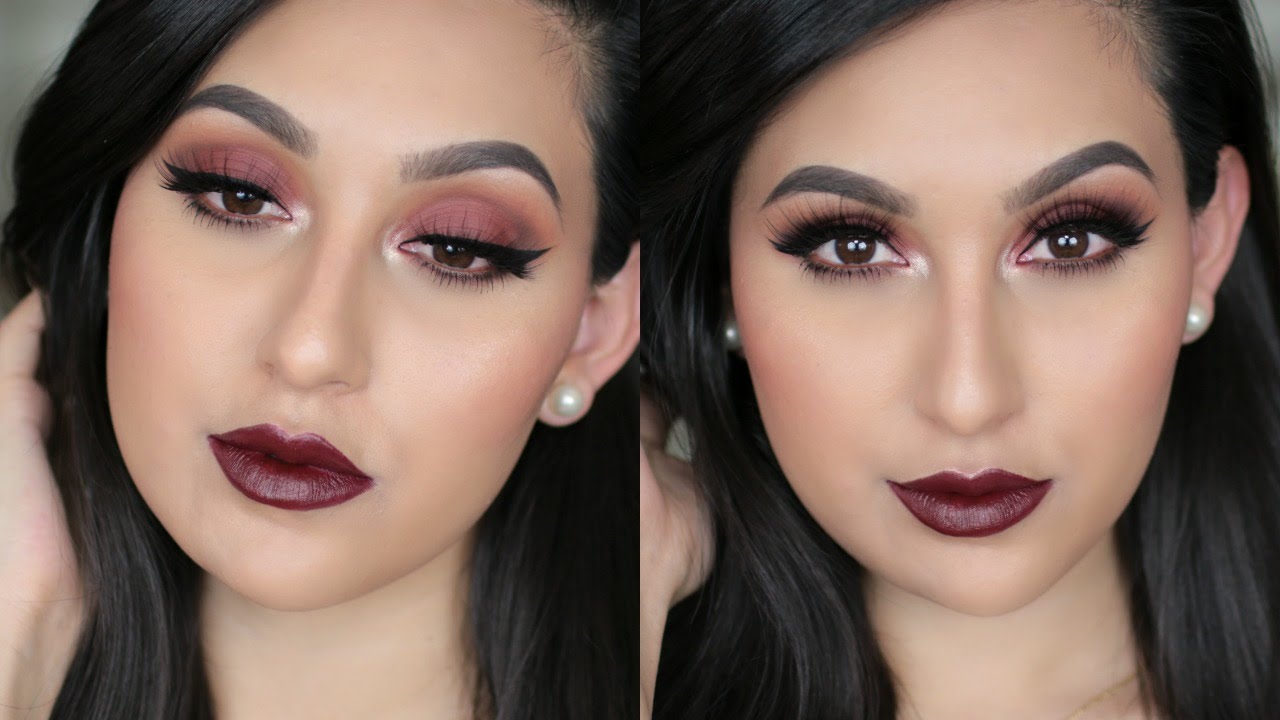 MODERN RENAISSANCE PALETTE: SMOKEY CRANBERRY FALL MAKEUP TUTORIAL | BeautyyBird