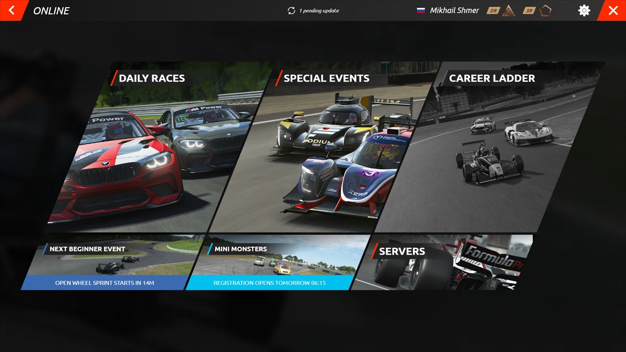 ACC отстой, rFactor2 топ
