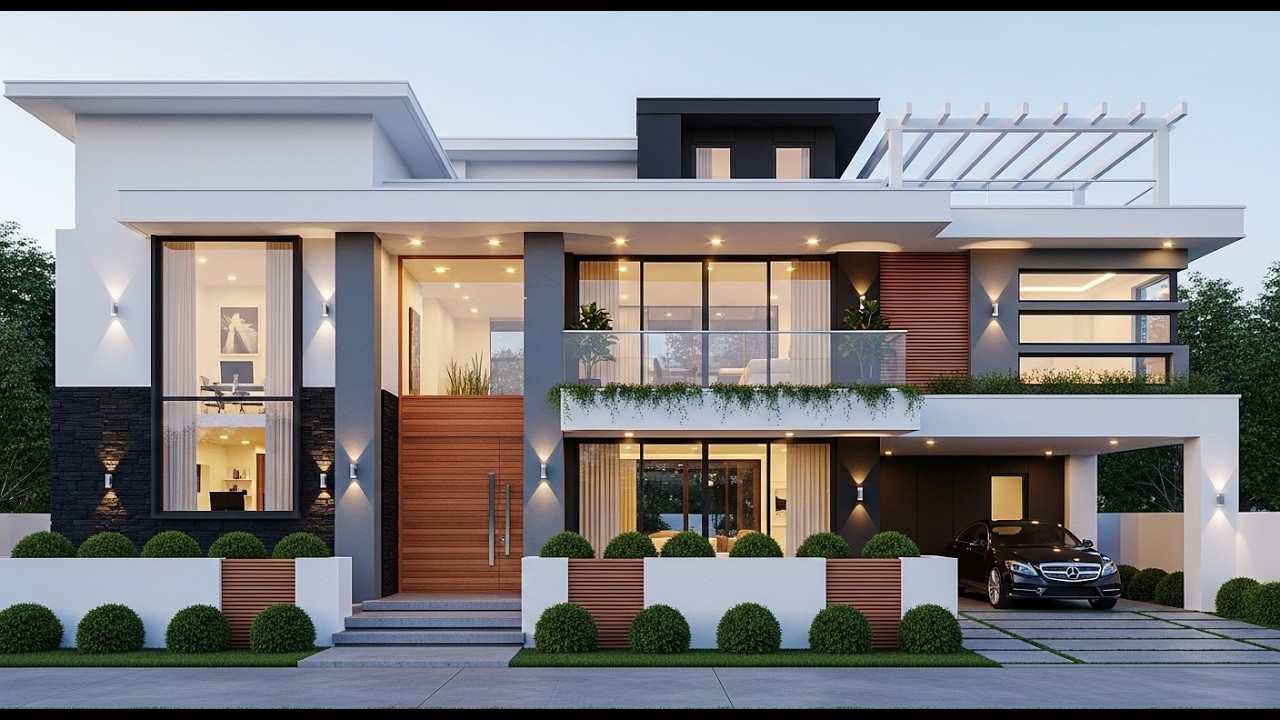 Top 100 Luxury Modern House Front Designs 2026 | Stunning Exterior Elevation Ideas