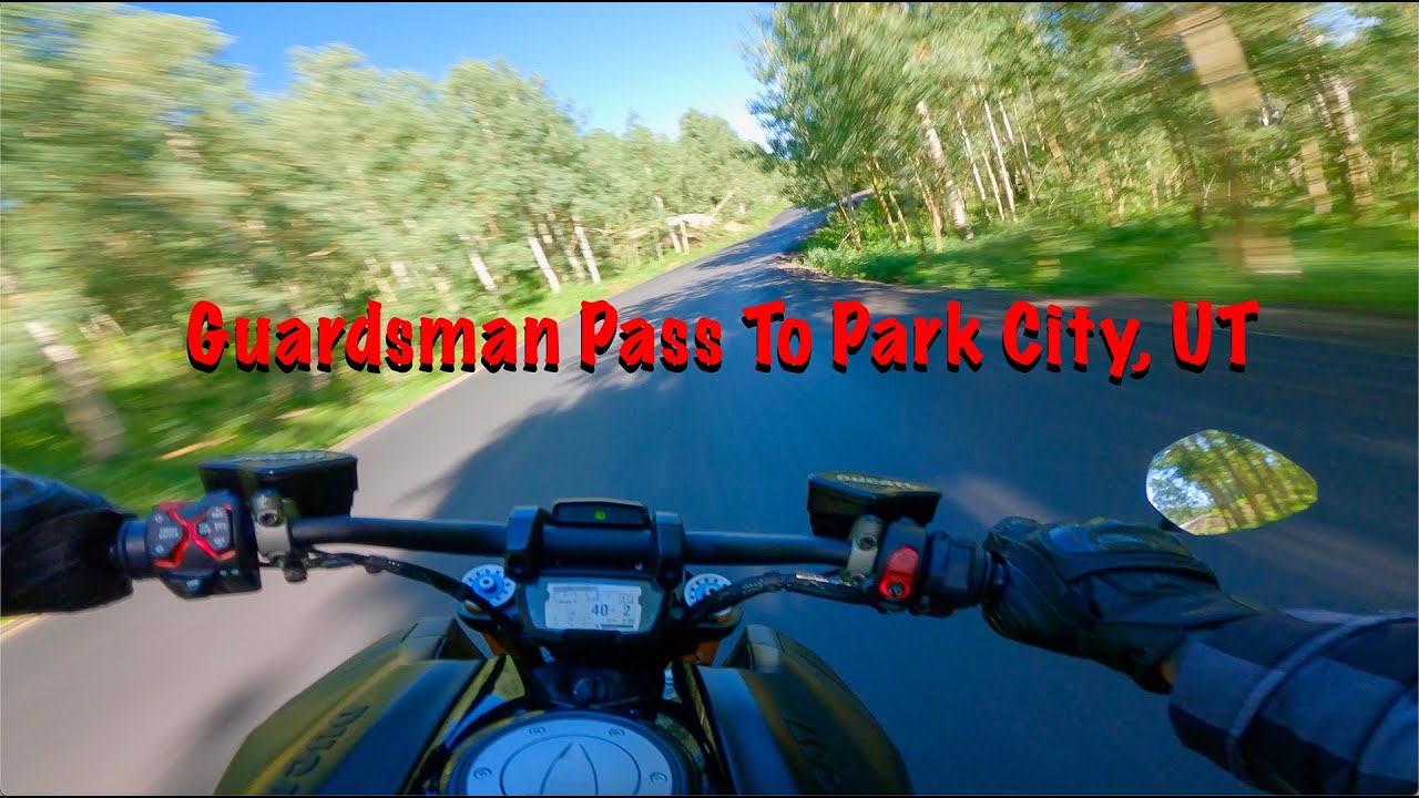 Guardsman Pass to Park City, UT   Ducati Diavel 1260s  *Termignoni Exhaust PURE SOUND*