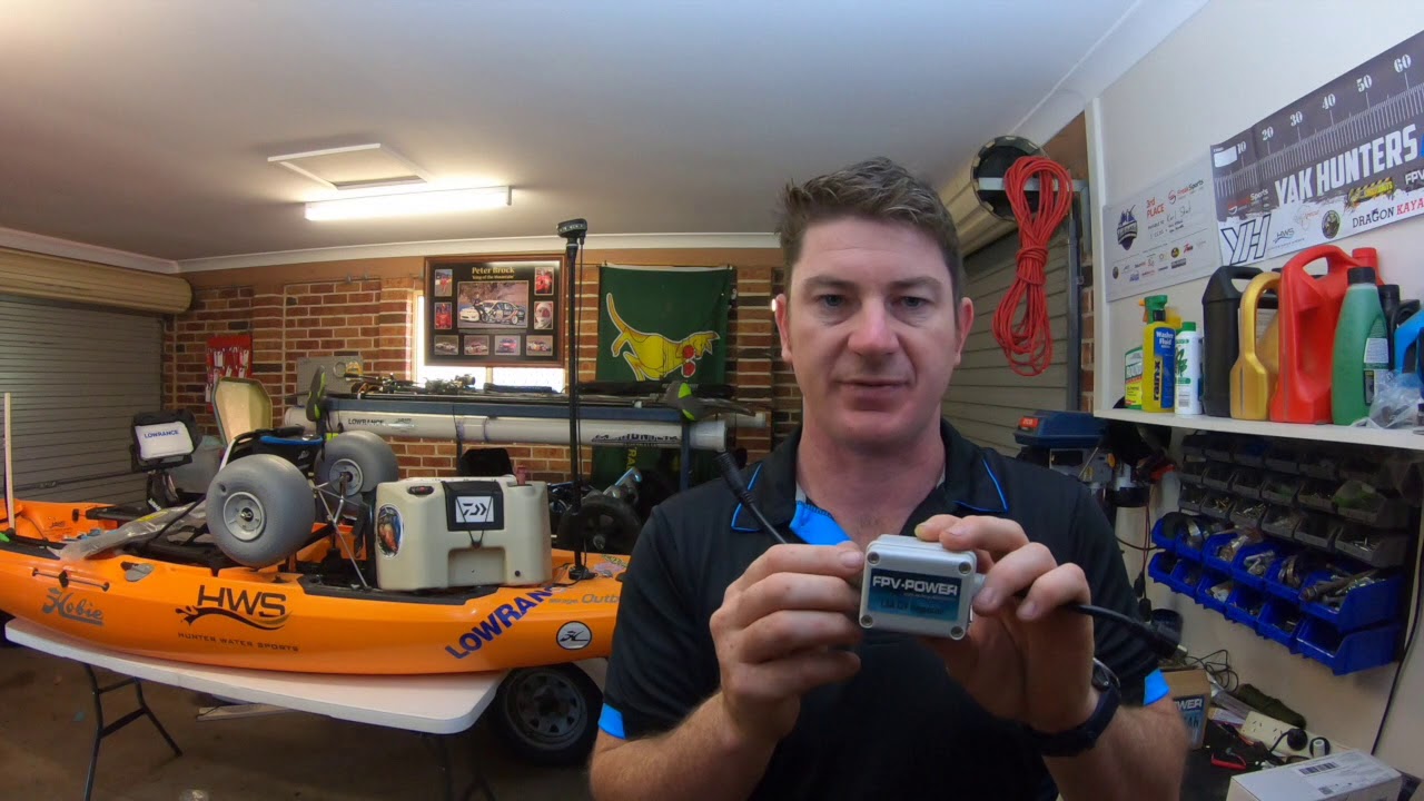 FPV Power battery and regulator install on my Livewell