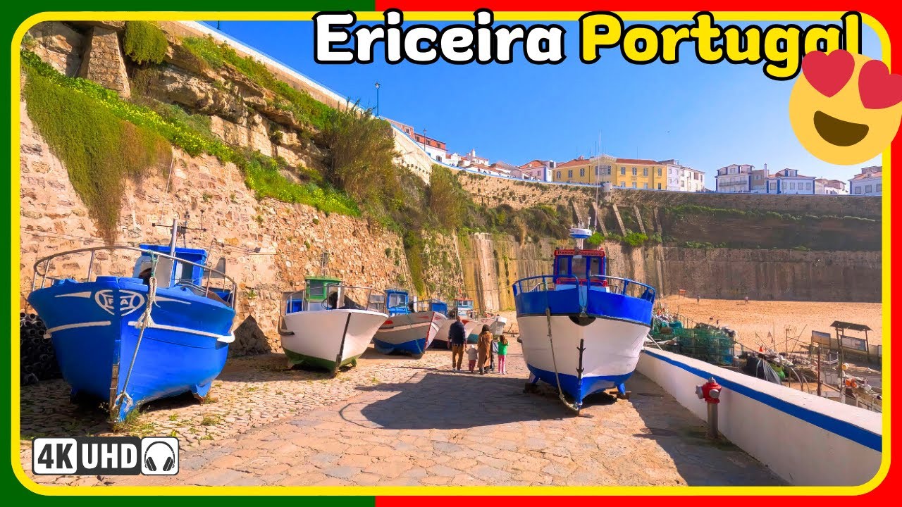 🇵🇹 Explore ERICEIRA, Portugal Like Never Before! 4K Walking Tour 2024!