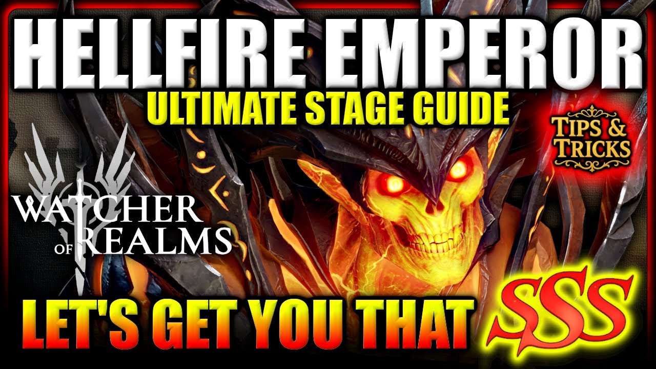 Hellfire Emperor - Tank Immortal Codex - SSS Easy With These Tips! | Watcher of Realms
