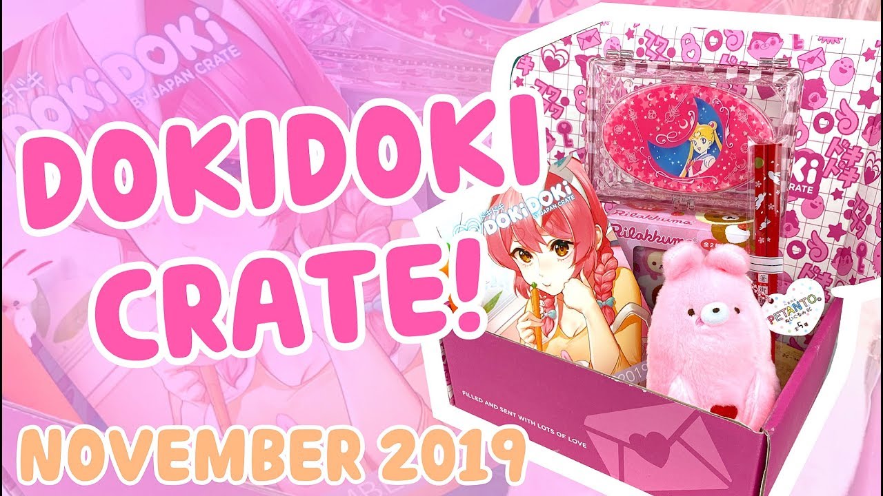 SNOW BUNNIES! Sailor Moon, Rilakkuma + More! | DokiDoki Crate November 2019 ♡