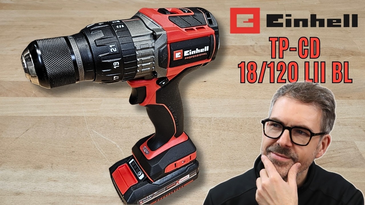 Taladro percutor Einhell TP-CD 18/120 lii BL : Prueba y opiniones