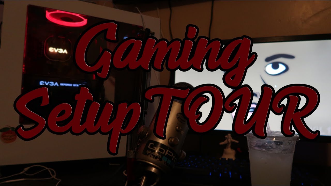 Cycool's GAMING SETUP & DESK TOUR!