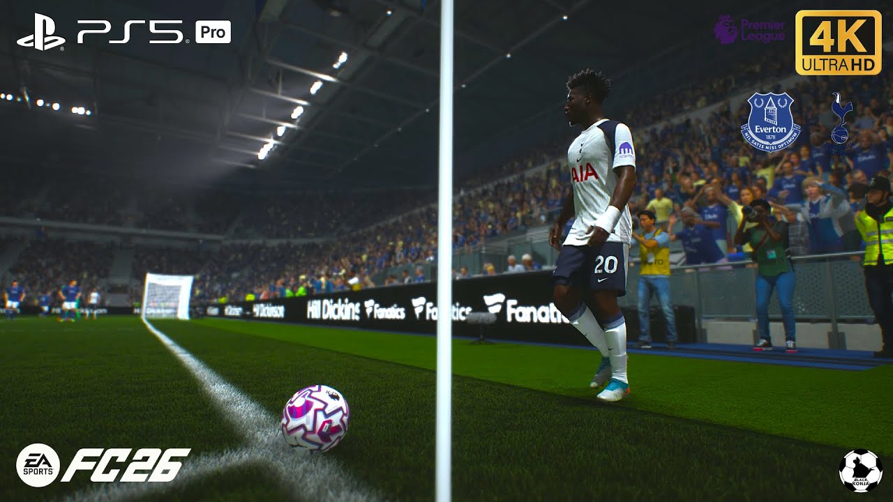 EA SPORTS FC 26 | &laquo;Эвертон&raquo; против &laquo;Тоттенхэм Хотспур&raquo; | Джек Грилиш | ГЕЙМПЛЕЙ 4K PS5 PRO