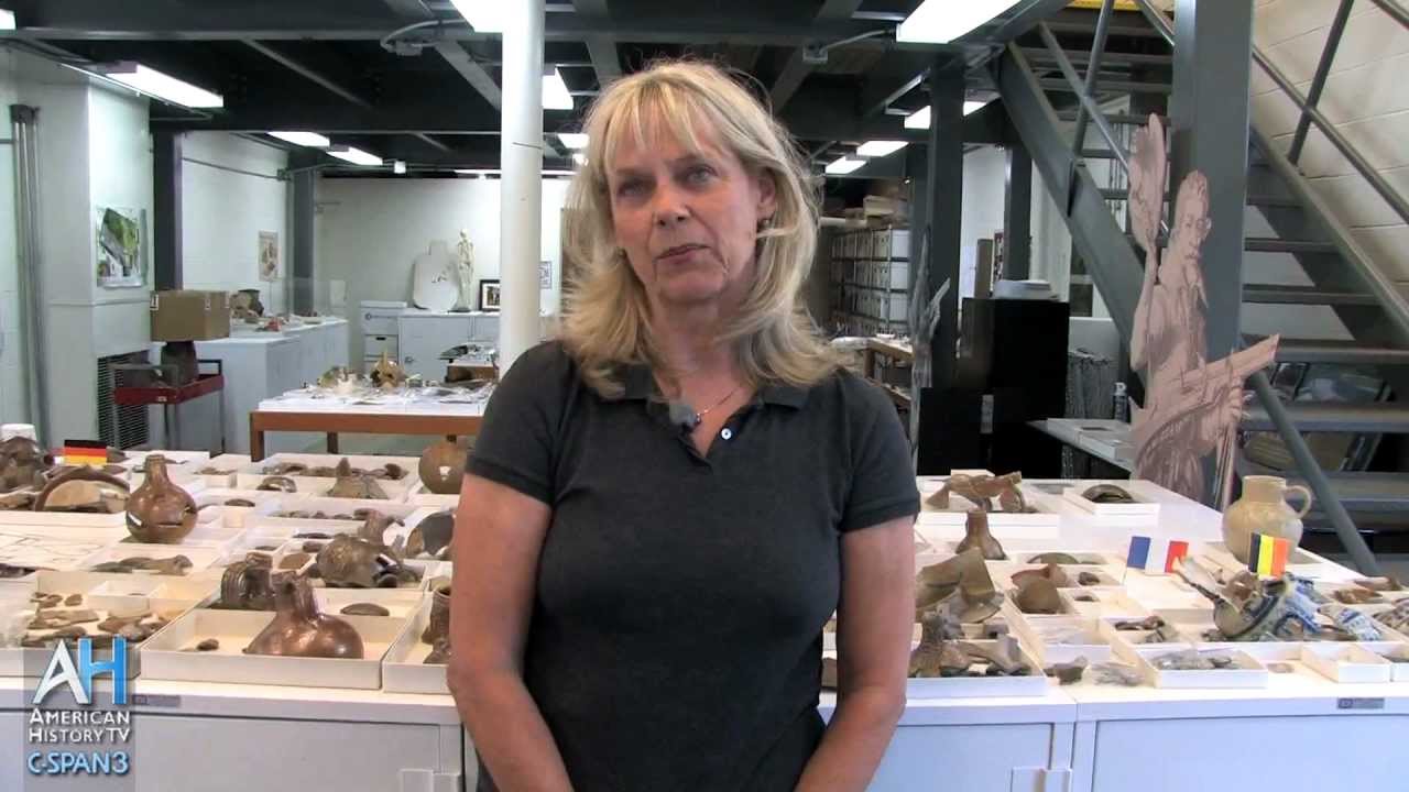 C-SPAN: American Artifacts Preview: Jamestown Archaeology Lab: Bly Straube