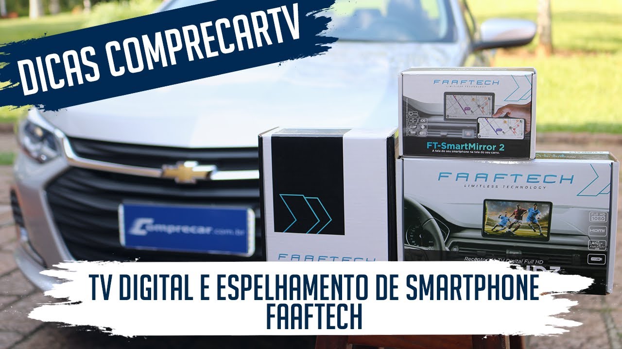 Novo Onix - TV Digital e Espelhamento de Smartphone da FAAFTECH