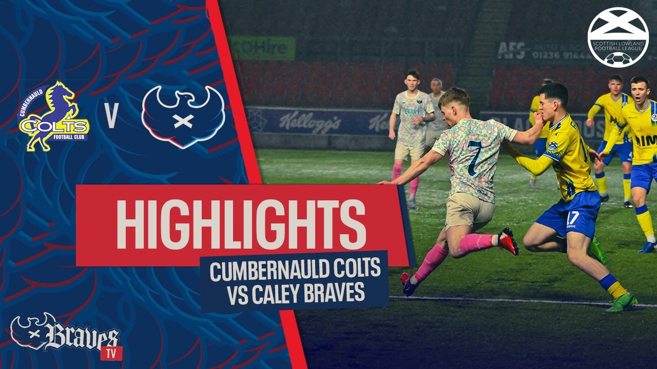 LAST GAME OF THE YEAR! Cumbernauld Colts vs Caledonian Braves Highlights