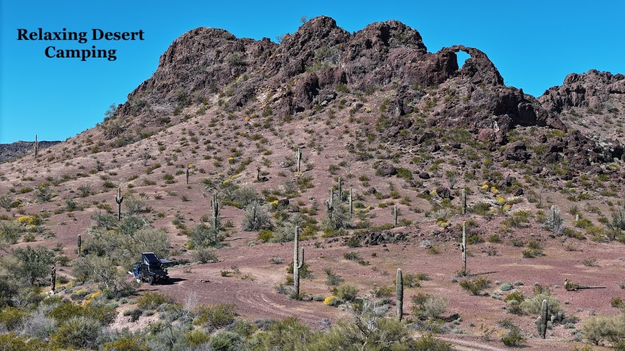 Relaxing Desert Camping ASMR