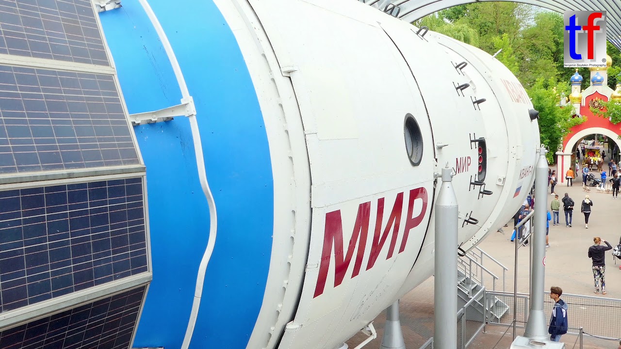 Europa-Park: Raumstation Mir / Station Orbitale / Space Station ( Russland ), 2018.