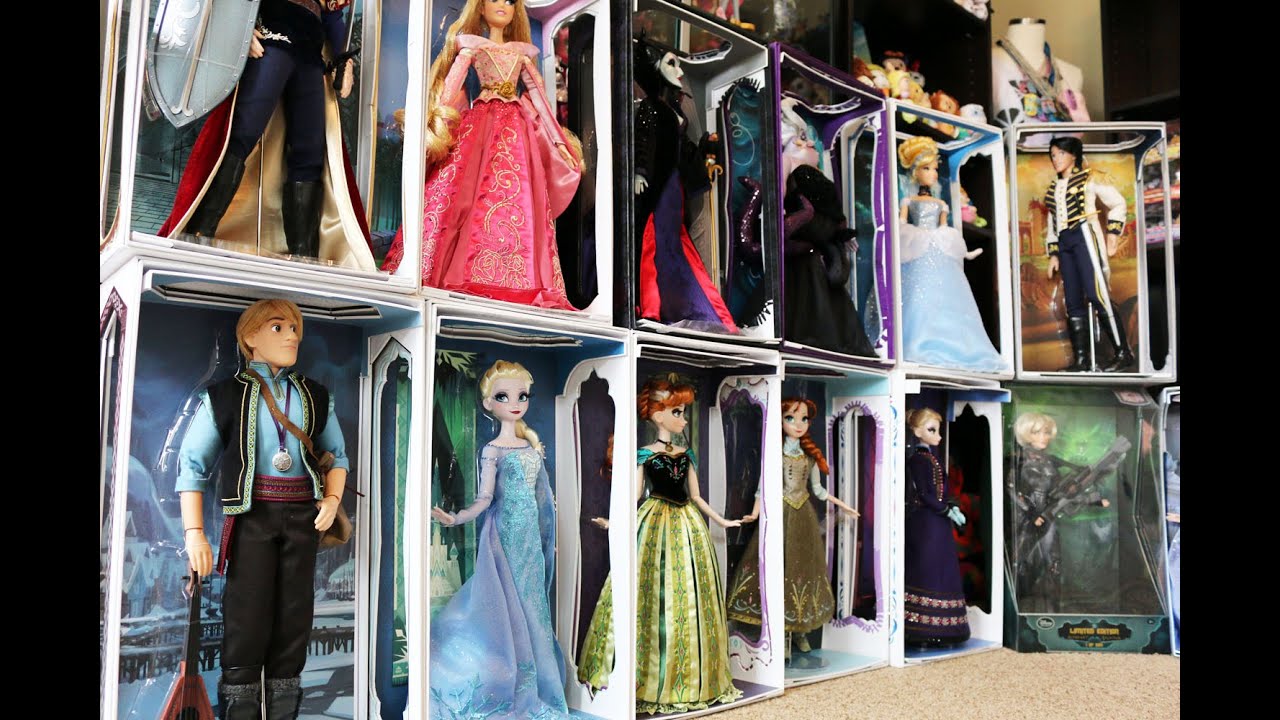 Disney Limited Edition Dolls Collection Tour - Villains, Fairies, Frozen, Cinderella