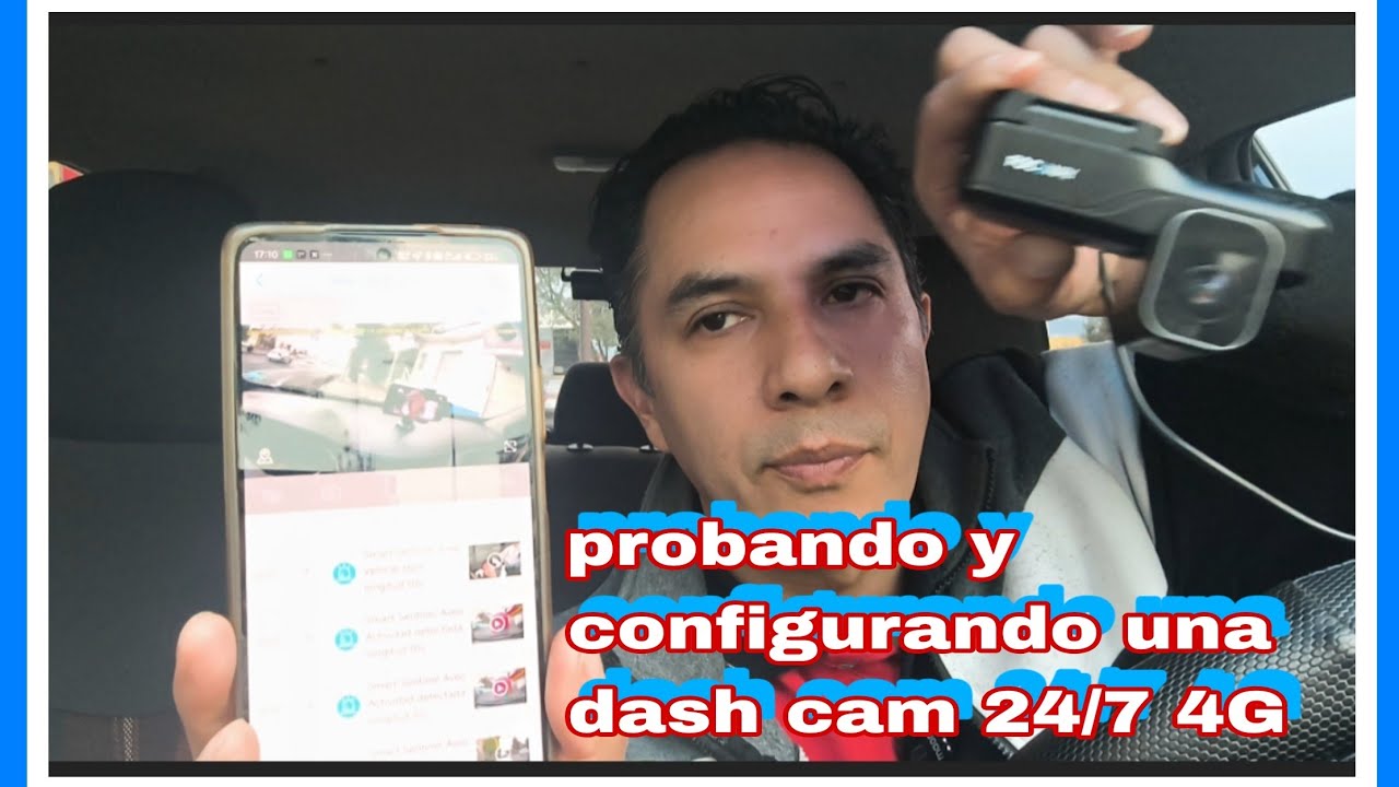 DASH CAM de monitoreo 24/7 4G para Uber 