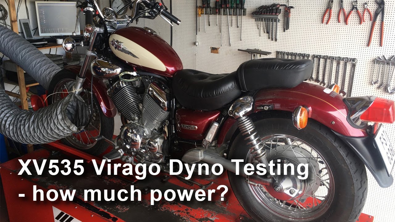 Yamaha XV535 Virago Power - Dyno Testing