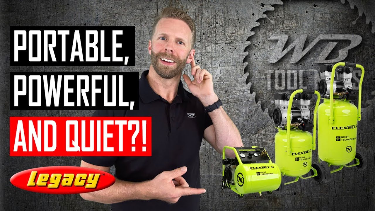 Flexzilla QUIET TECHNOLOGY Air Compressor | Tool Review