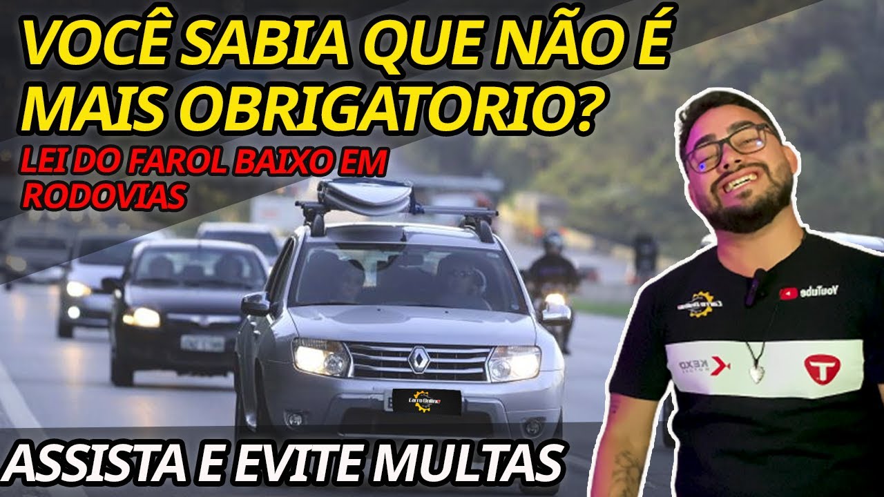 NOVA LEI PARA FAROL NA RODOVIA | Entenda o Que Mudou ! | 2023