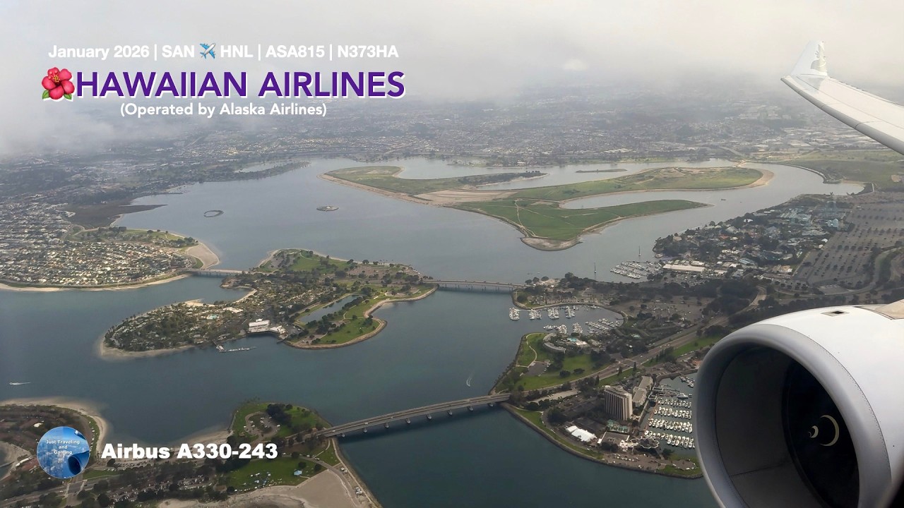 [4K] San Diego Departure | 🌺 Hawaiian Airlines A330 | SAN ✈️ HNL | #hawaiianairlines
