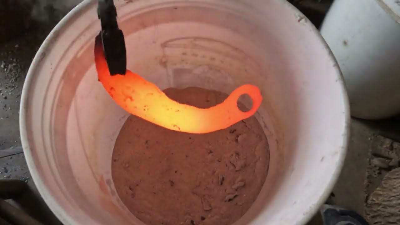 Forging a Karambit By Hand!