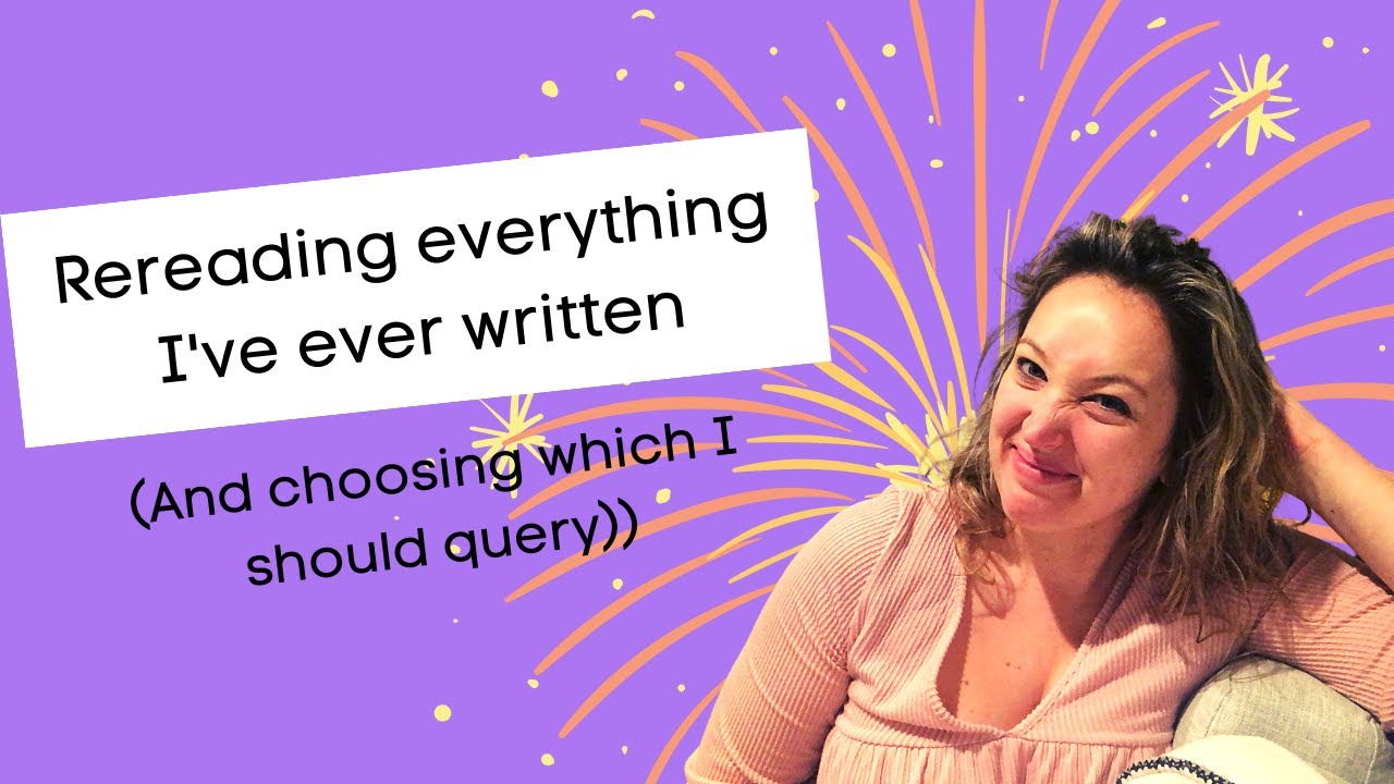 Choosing which book to write // Query goals, writing insecurities, rereading vlog