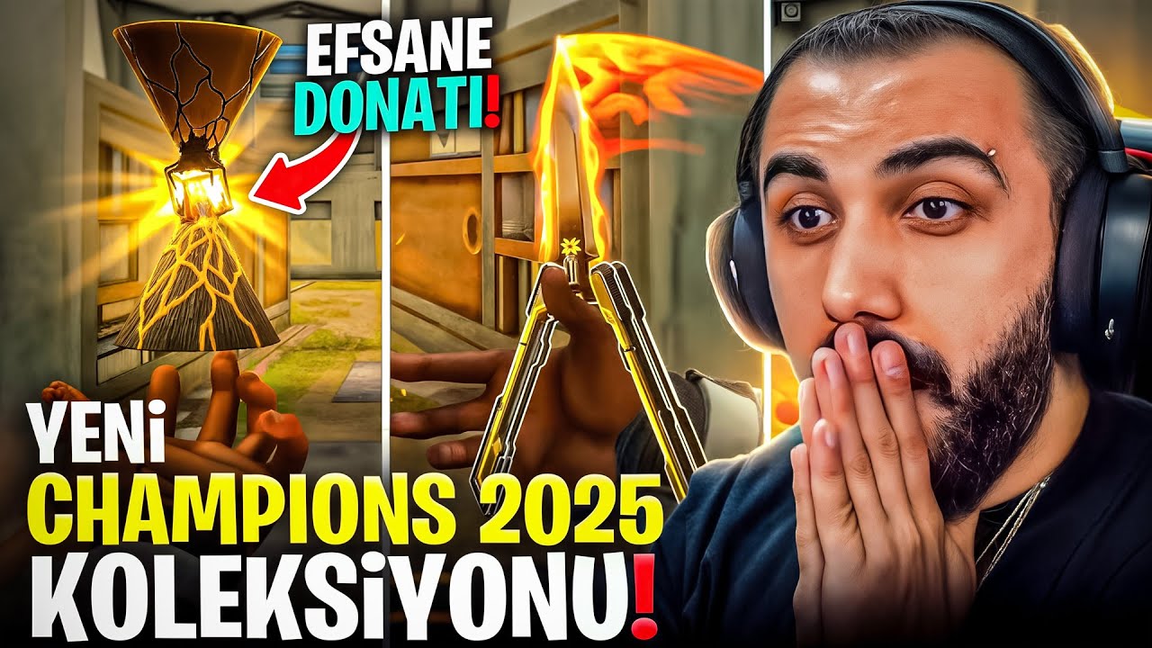 YENİ EFSANE DONATILI CHAMPIONS 2025 SETİ GELDİ! VALORANT