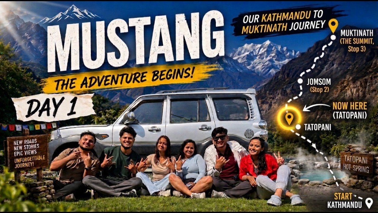 Day 1 of Trip to Mustang
