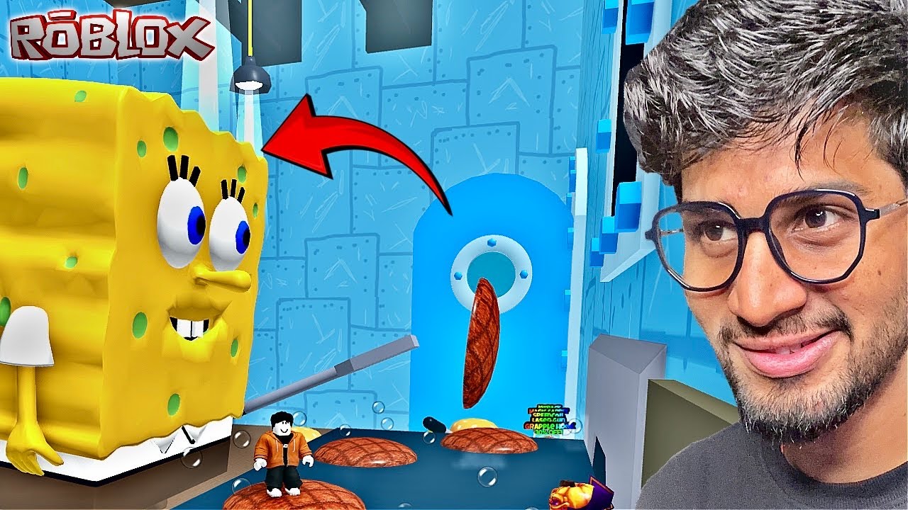 ESCAPE FROM SPONGEBOY & KRISPY CRAB OBBY! | ROBLOX GAMEPLAY
