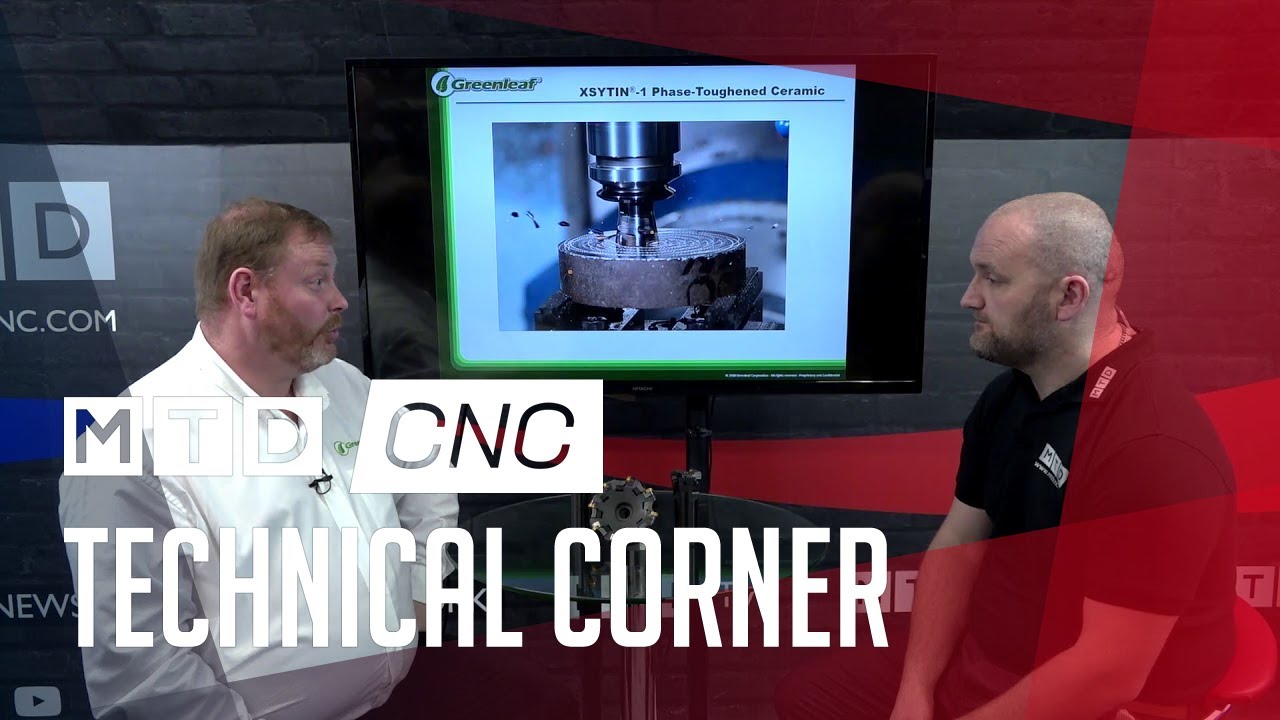 Greenleaf discuss Ceramic inserts and machining in the Technical Corner