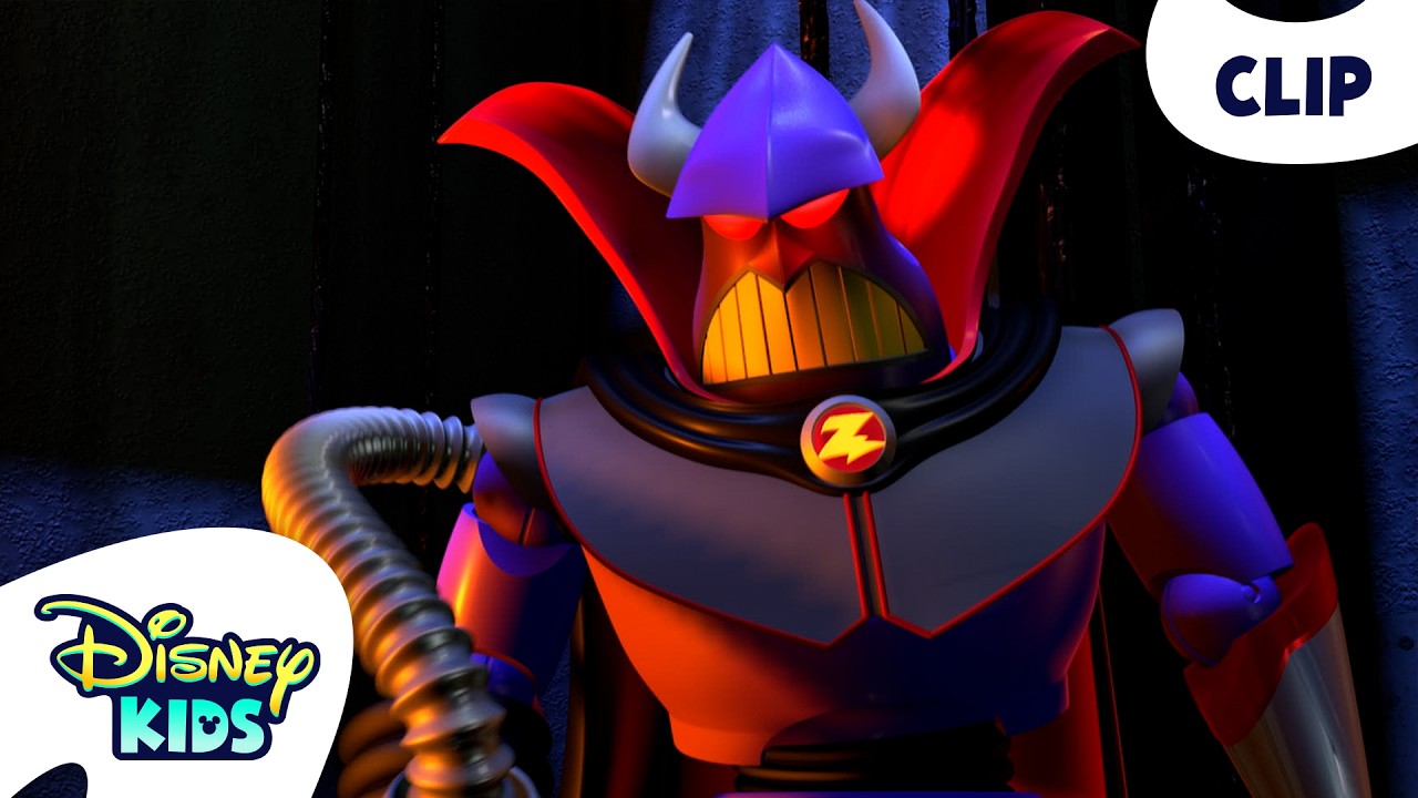 Buzz Faces Off With Zurg 👨&zwj;🚀⚡ | Pixar's Toy Story 2 | @disneykids