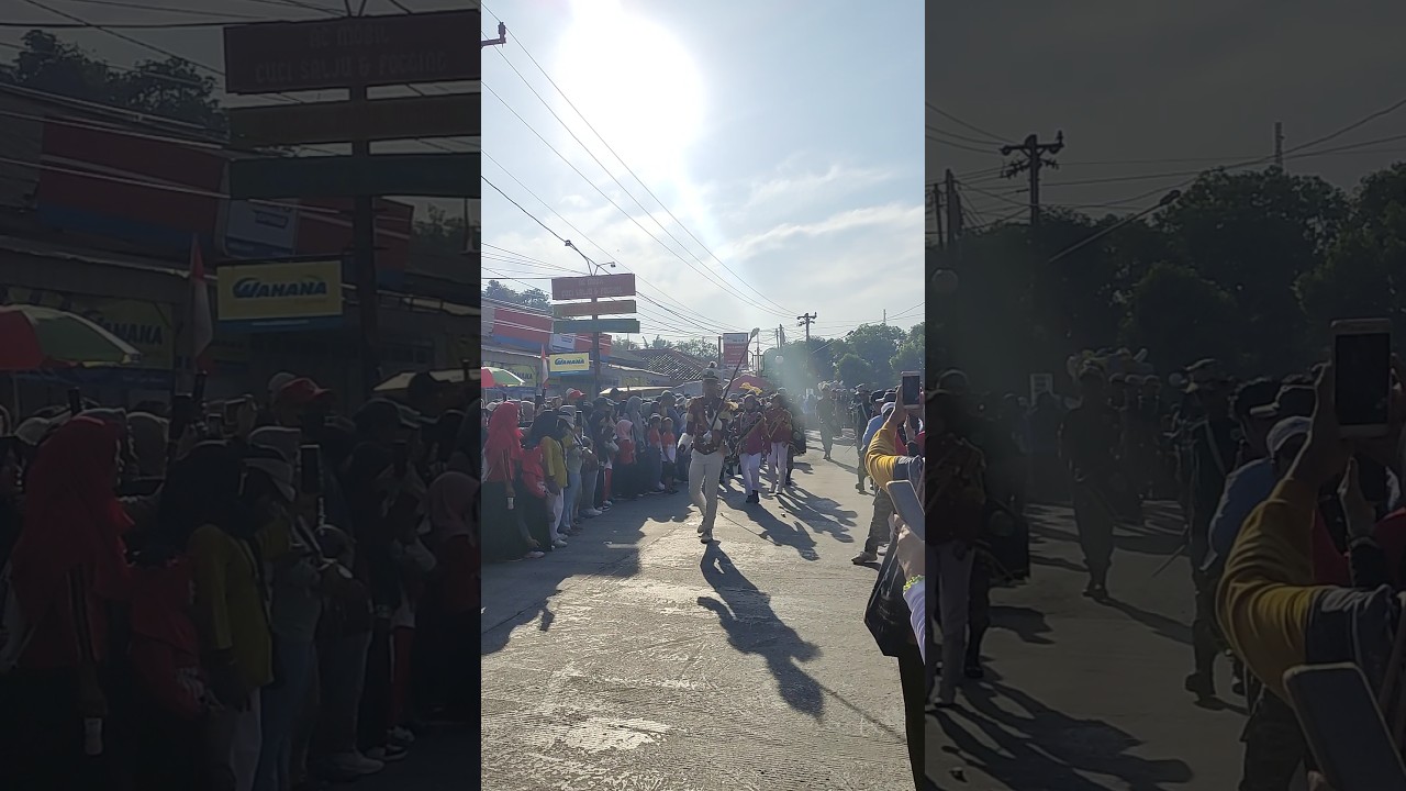 WOW😱🤩, Drumcorp Glagar Wisanggeni Banser, Meriahkan Jalan dengan Irama!! 🥁 