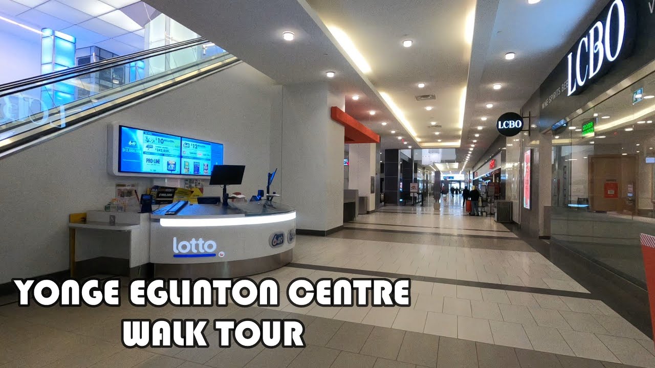 4k Toronto Walk Tour at Yonge Eglinton Centre | Midtown Toronto