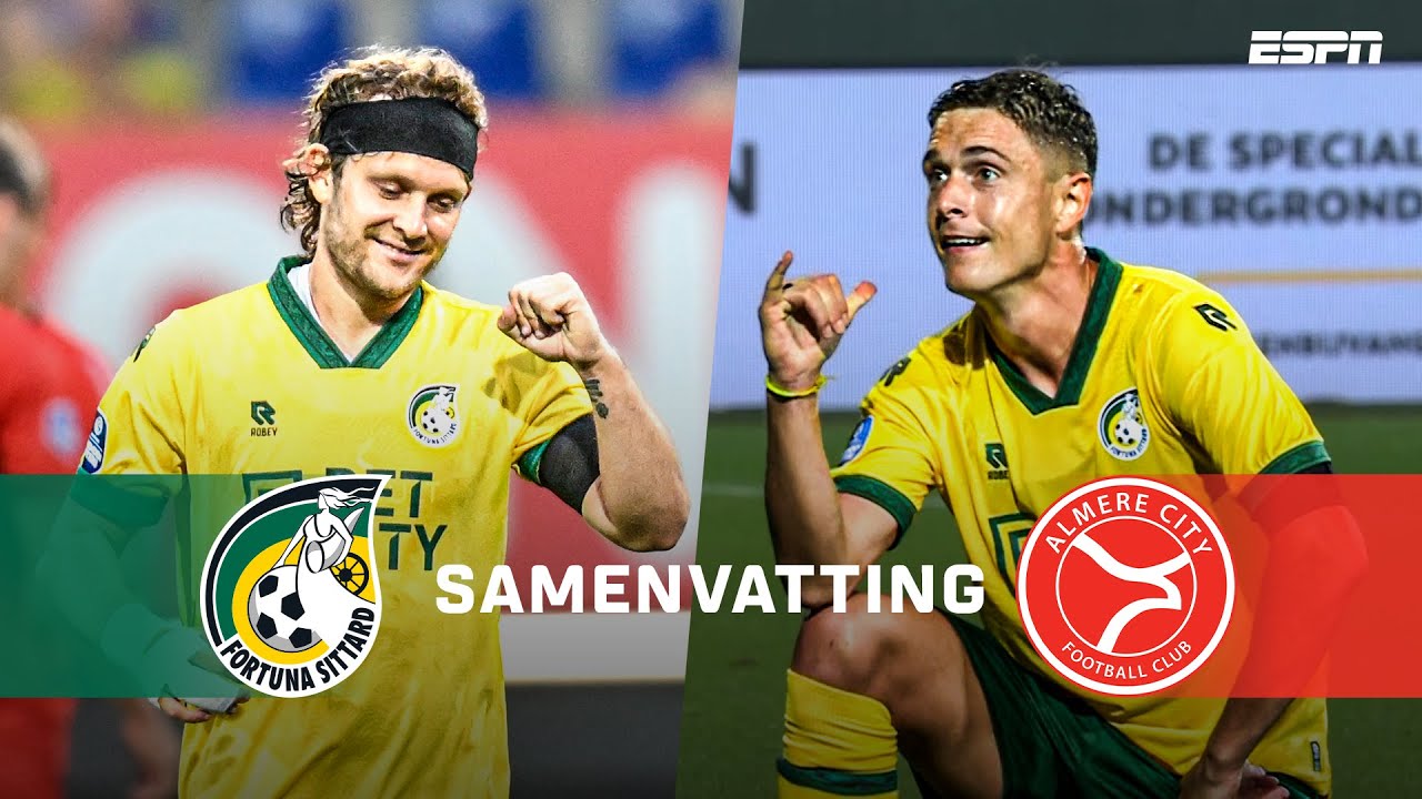 🔥 ALEN HALILOVIĆ SCOORT weer, 'BEWUSSIE' van PETERSON⁉️ | Samenvatting Fortuna Sittard - Almere City