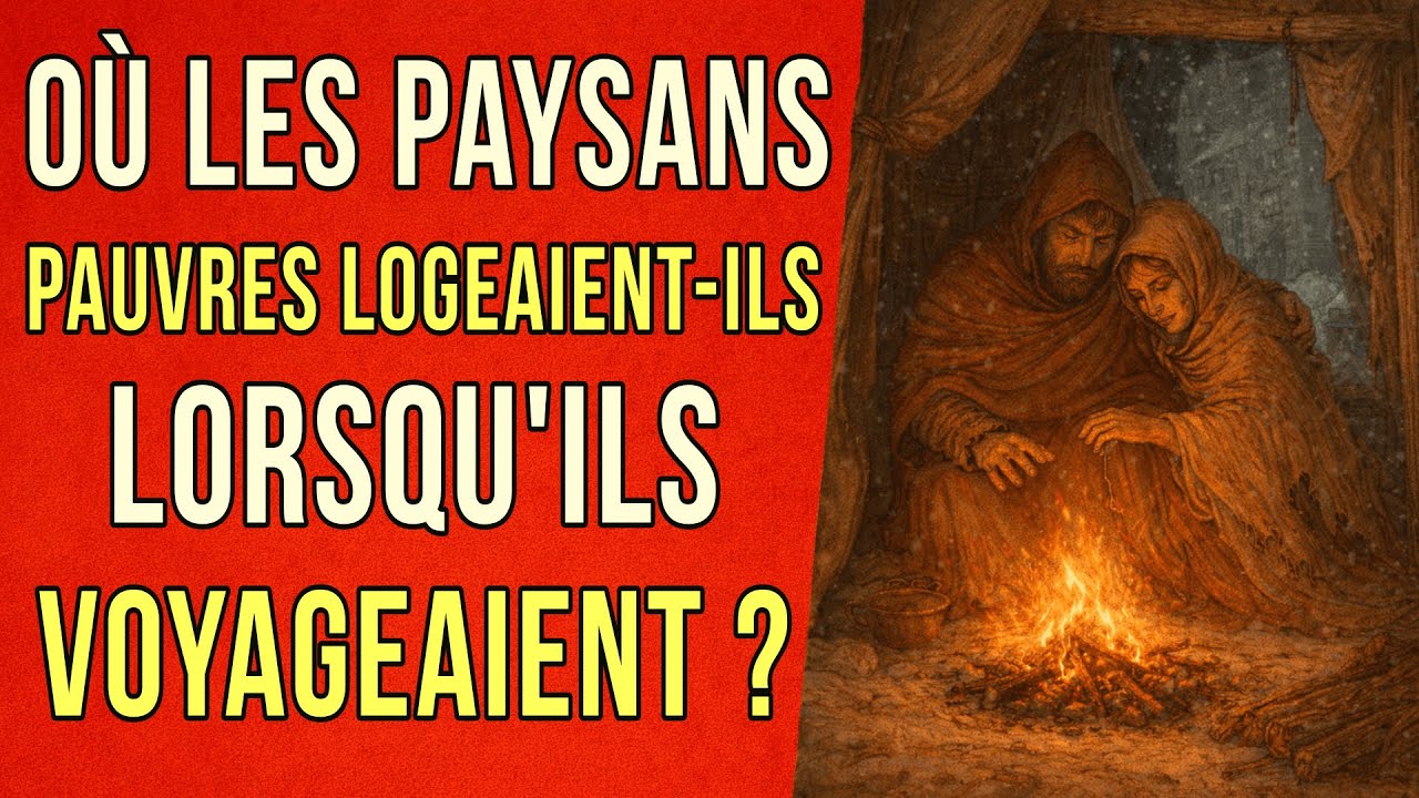Où les paysans pauvres logeaient-ils lorsqu'ils voyageaient ?