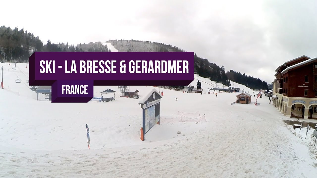 Skiing in - La Bresse & G&eacute;rardmer (France)
