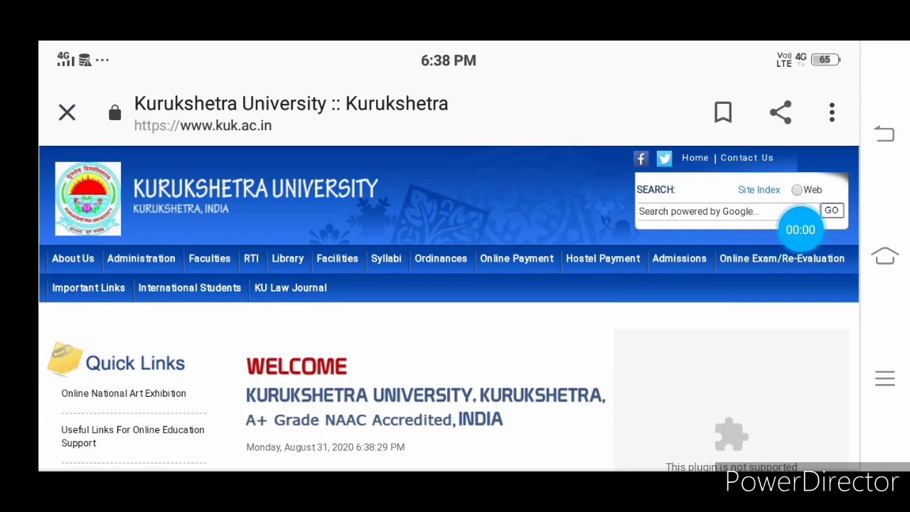 Kurukshetra university ki datesheet kaise download kare