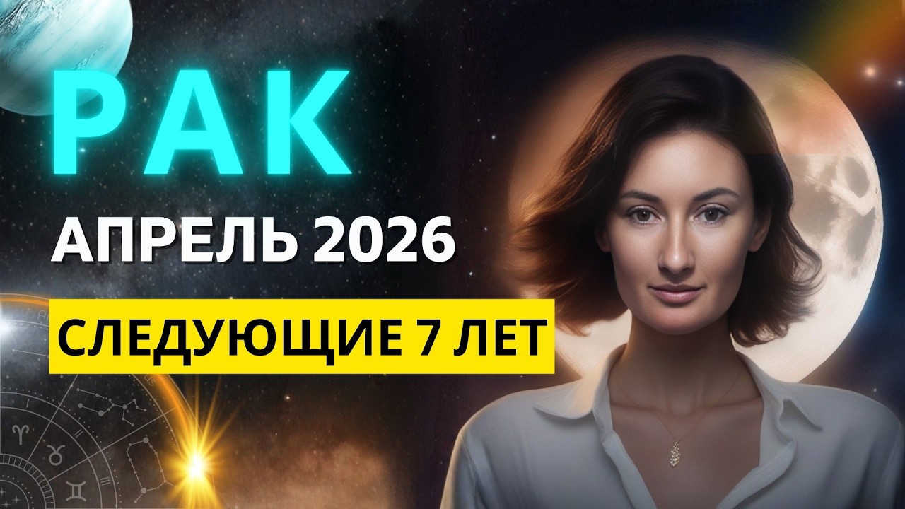 РАК ♋ апрель 2026 - Месяц ОГРОМНЫХ возможностей!