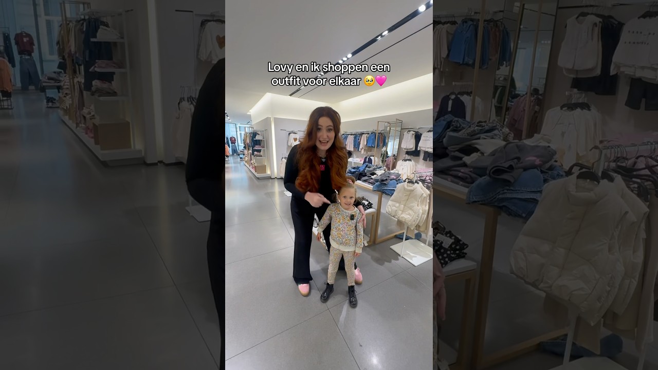 Lovy en ik shoppen een Zara outfit voor elkaar DEEL 1 💕👀 Ga jij deel 2 kijken: yay of nay 👇🏻
